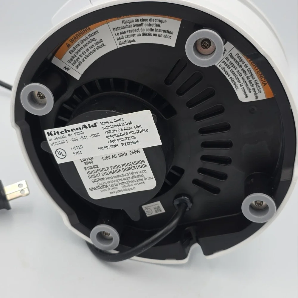 KitchenAid Food Processor Replacement MOTOR BASE PART KFP0719WH - NICE (WORKS!!)